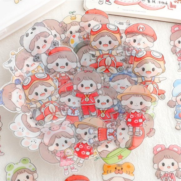 Telado Cosplay Girl Waterproof Sticker Pack - Picture 4 of 10